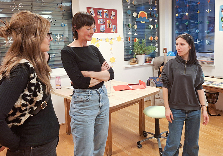 Jessica, Katrin und Viktoria